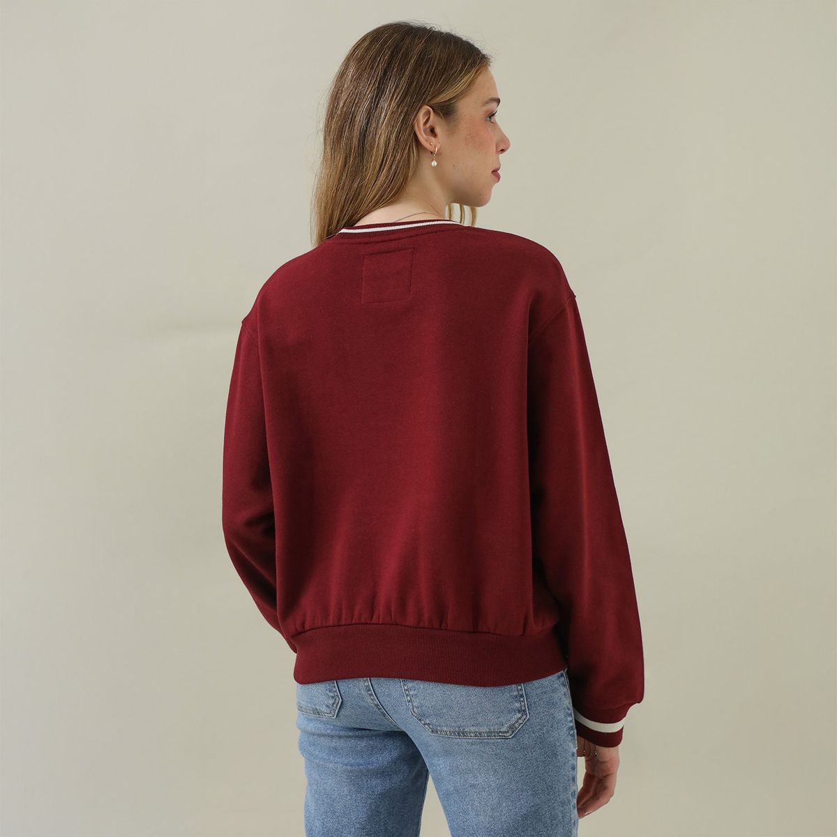 AMERICAN ABBEY - Polera Algodón Mujer American Abbey