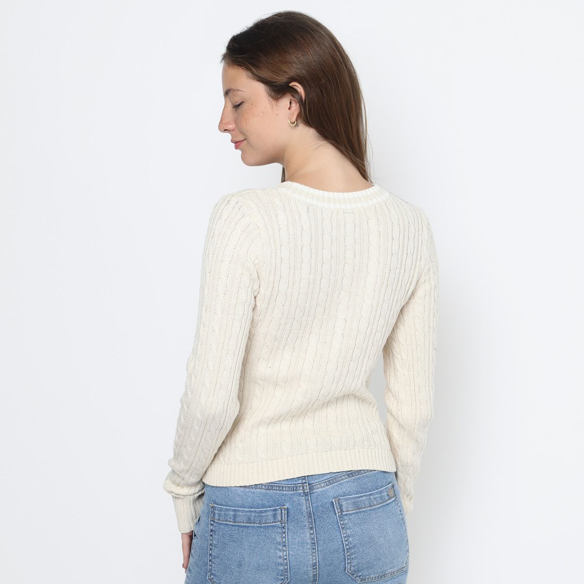 AMERICAN ABBEY - Chompa Algodón Mujer American Abbey