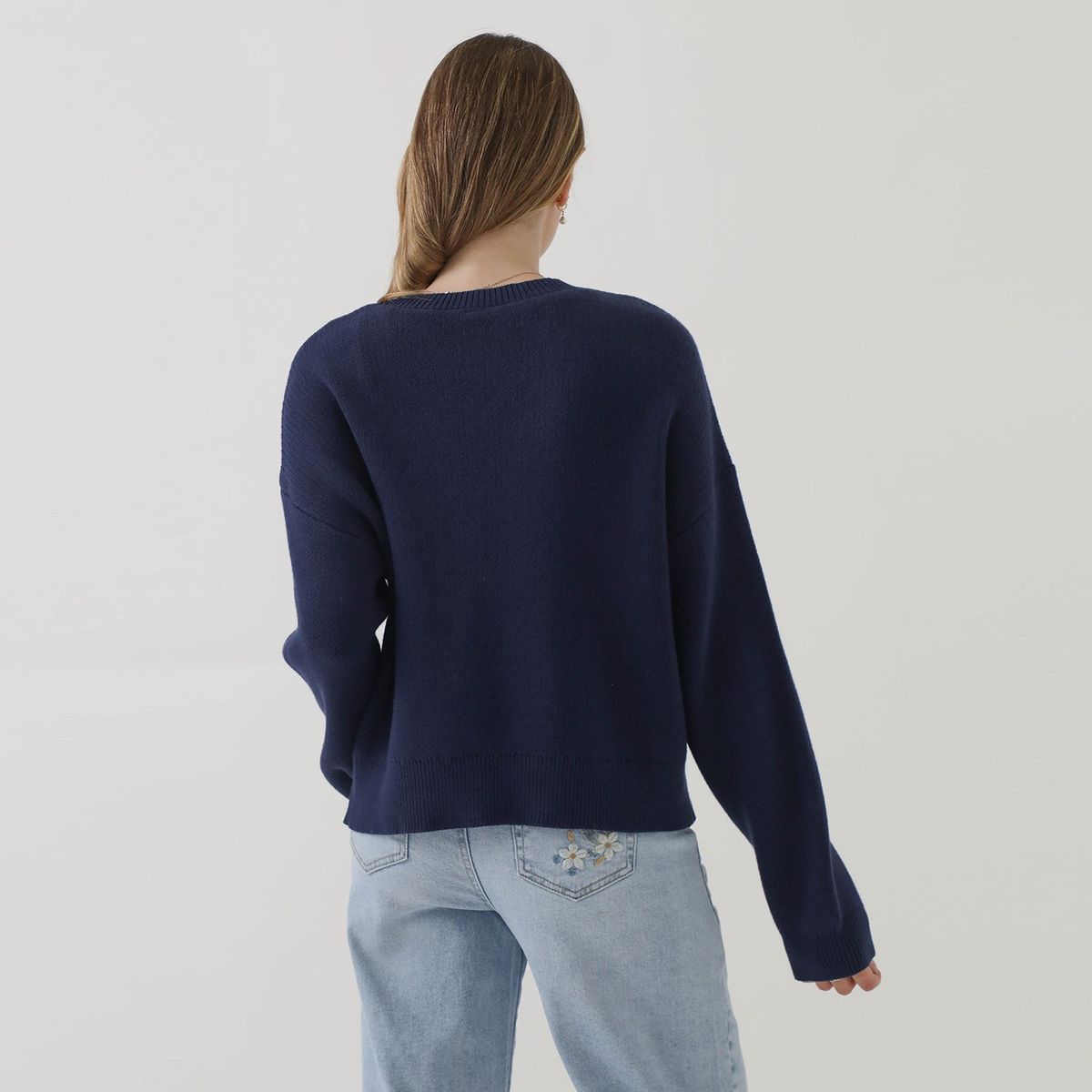 AMERICAN ABBEY - Chompa Algodón Mujer American Abbey