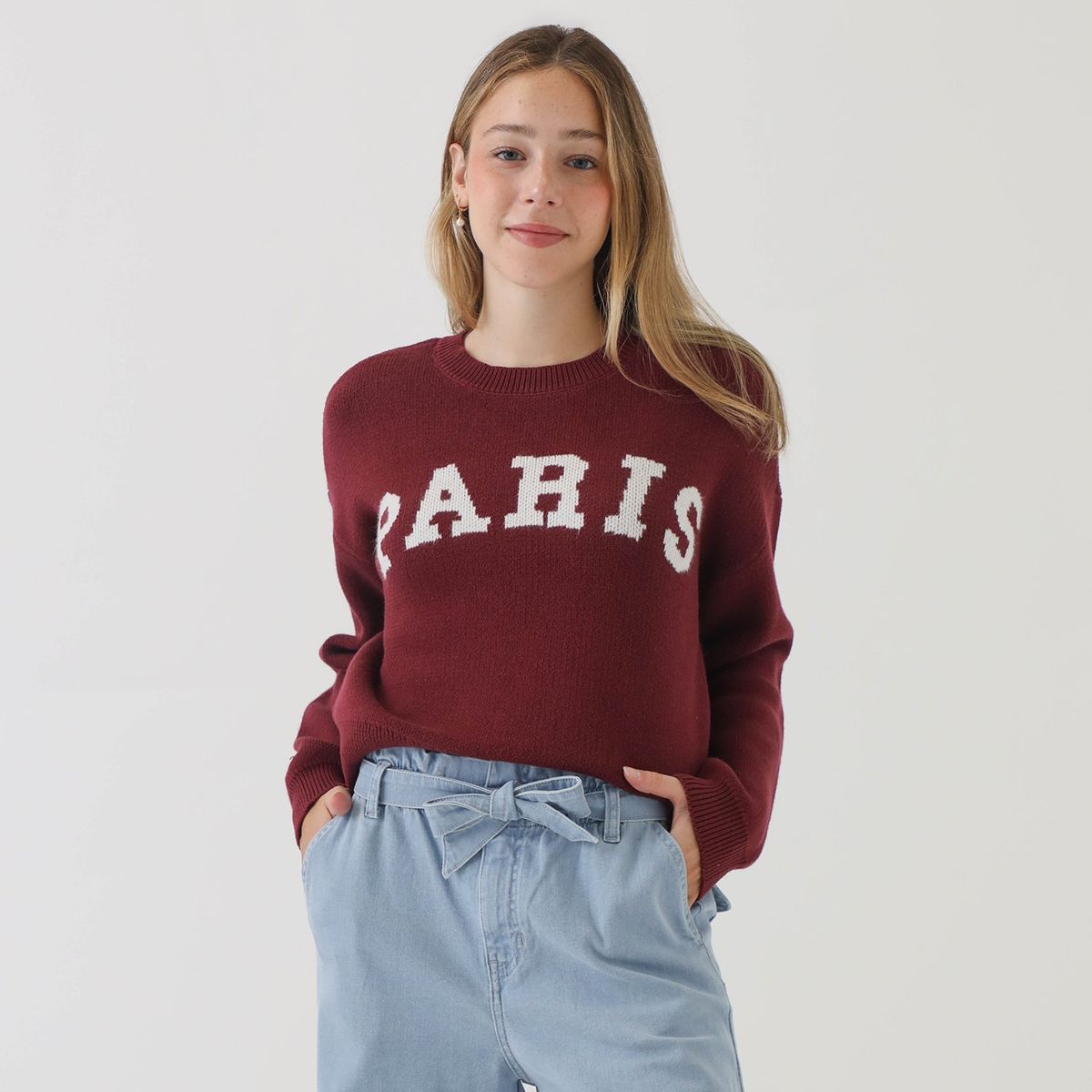 AMERICAN ABBEY - Chompa Algodón Mujer American Abbey