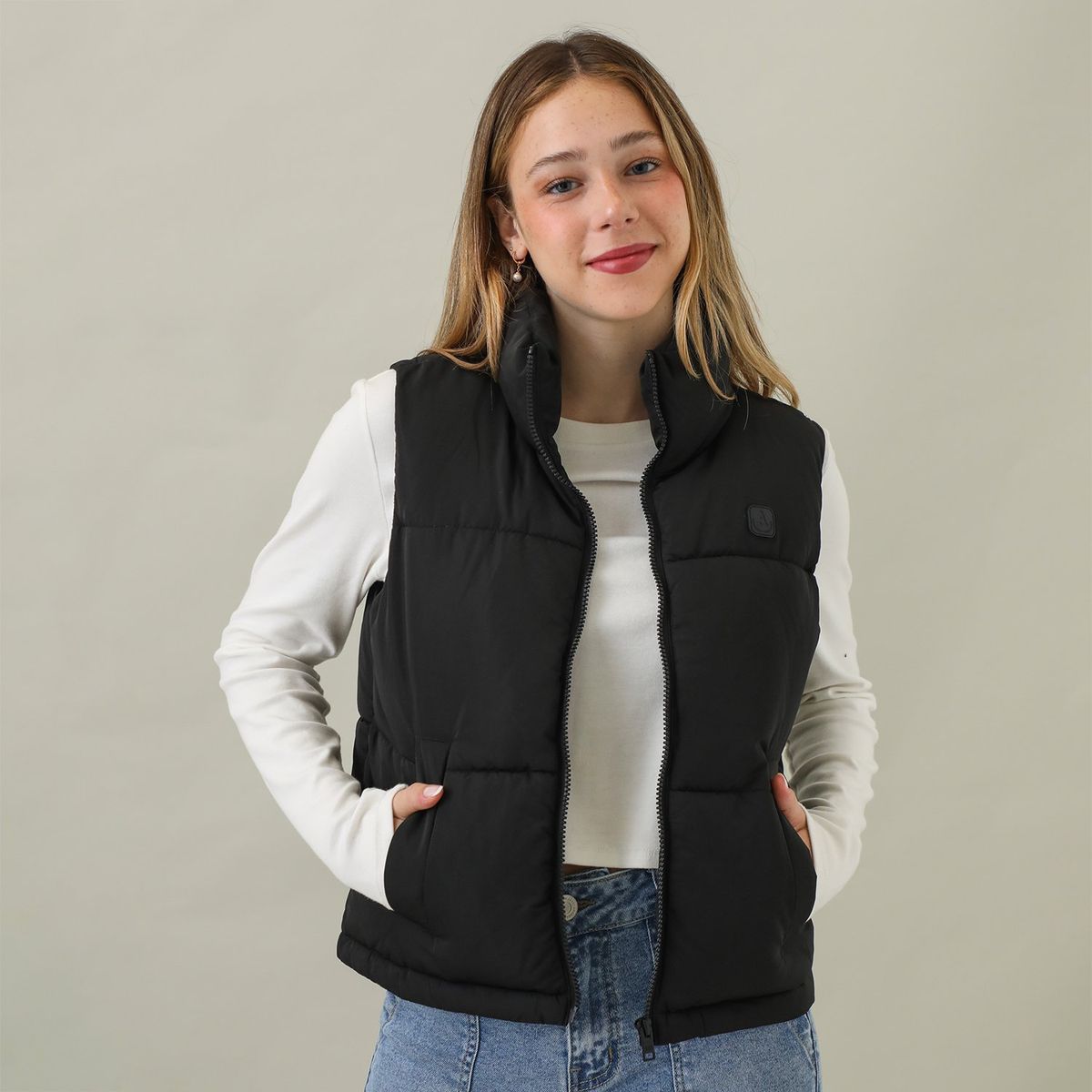 AMERICAN ABBEY - Chaleco Casual Mujer American Abbey