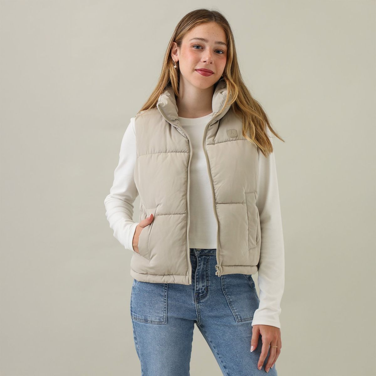 AMERICAN ABBEY - Chaleco Casual Mujer American Abbey