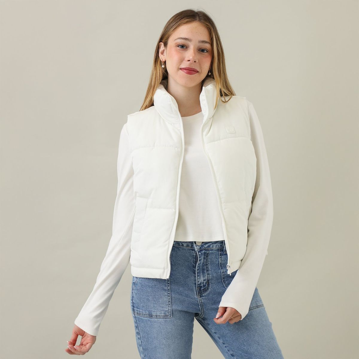 AMERICAN ABBEY - Chaleco Casual Mujer American Abbey