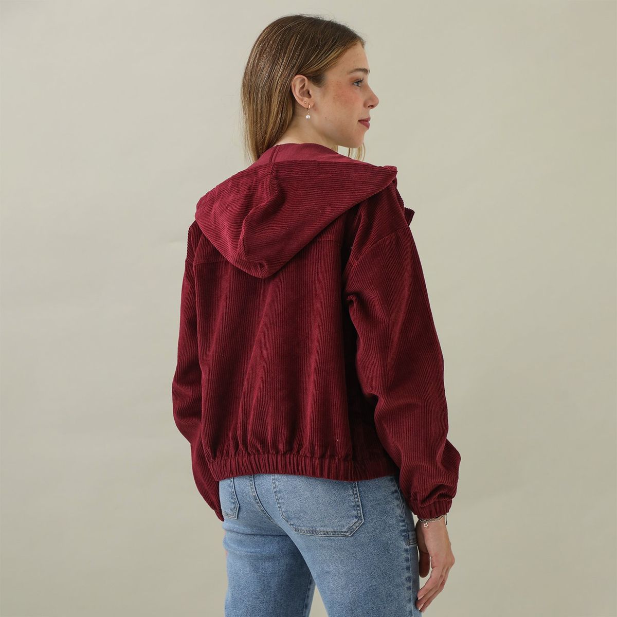 AMERICAN ABBEY - Casaca 100% Algodón Mujer American Abbey