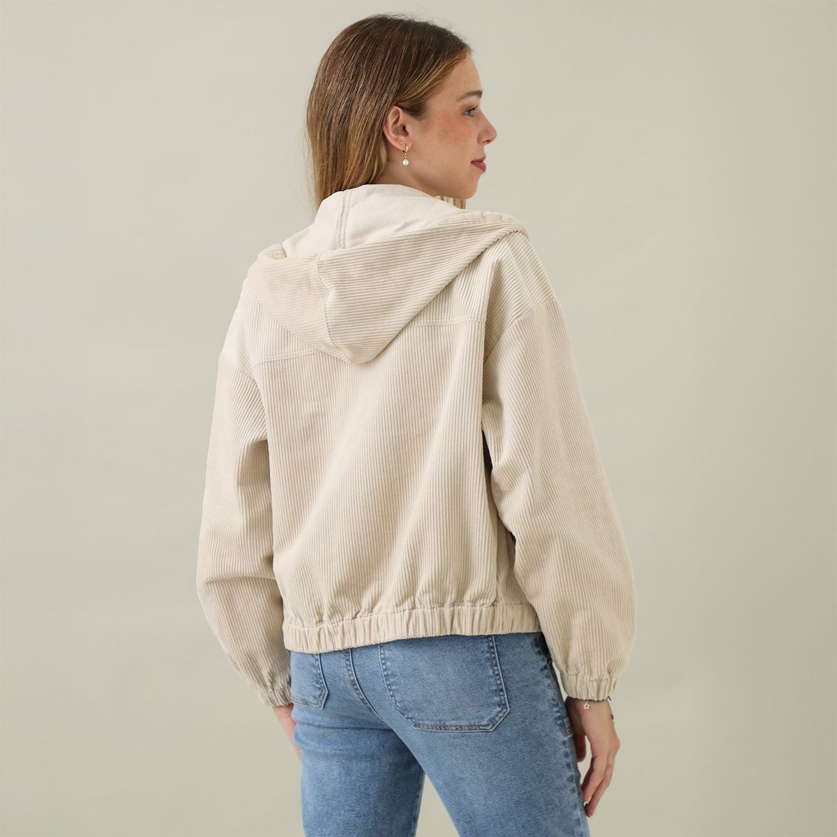 AMERICAN ABBEY - Casaca 100% Algodón Mujer American Abbey