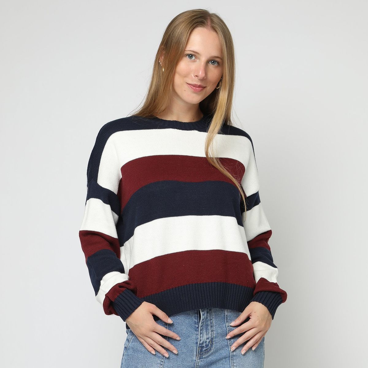 AMERICAN ABBEY - Chompa Algodón Mujer American Abbey