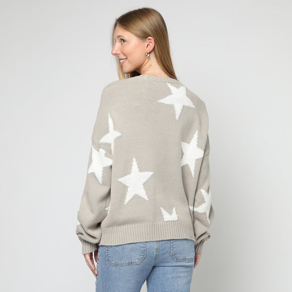 AMERICAN ABBEY - Chompa Algodón Mujer American Abbey