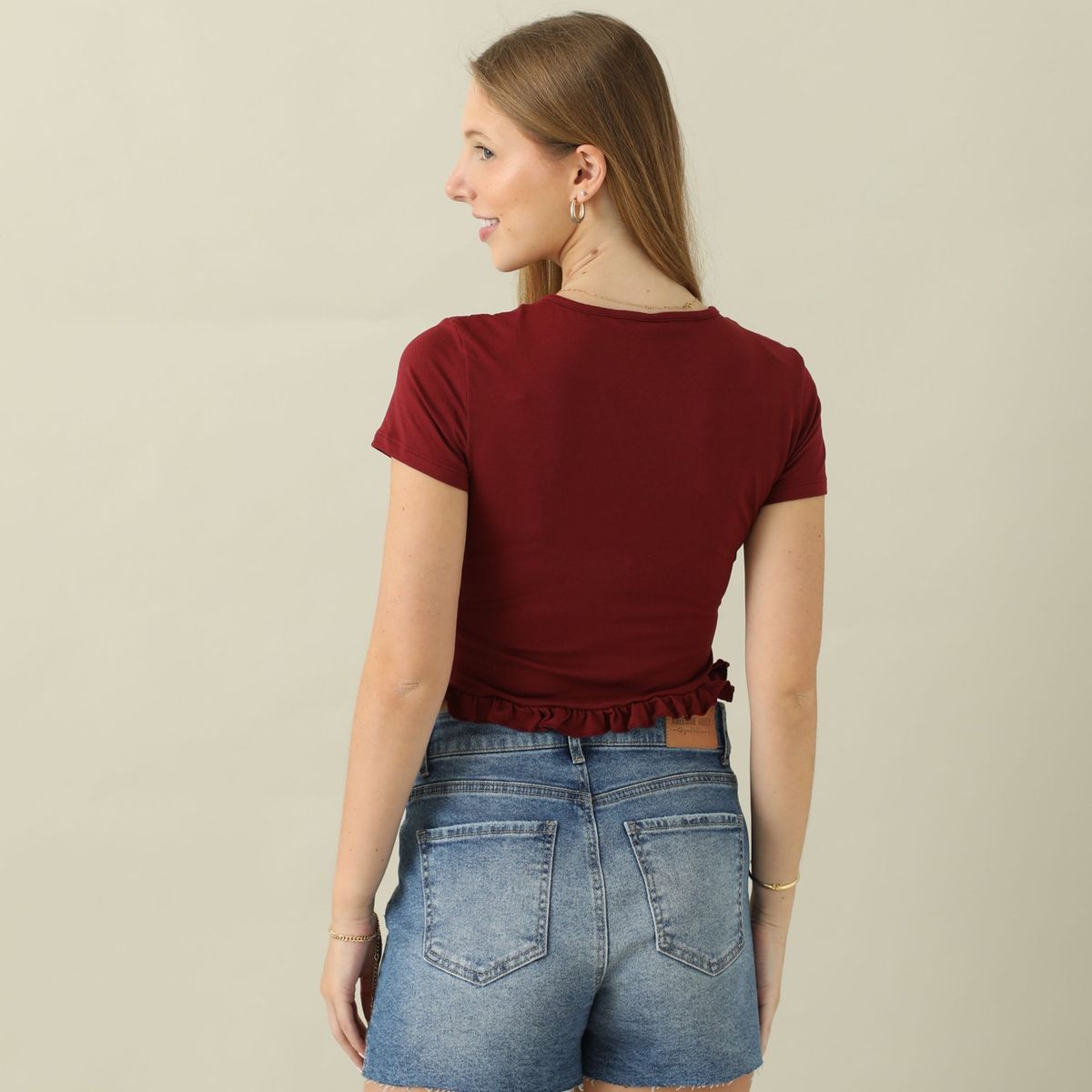 AMERICAN ABBEY - Polo Manga Corta Casual Mujer American Abbey