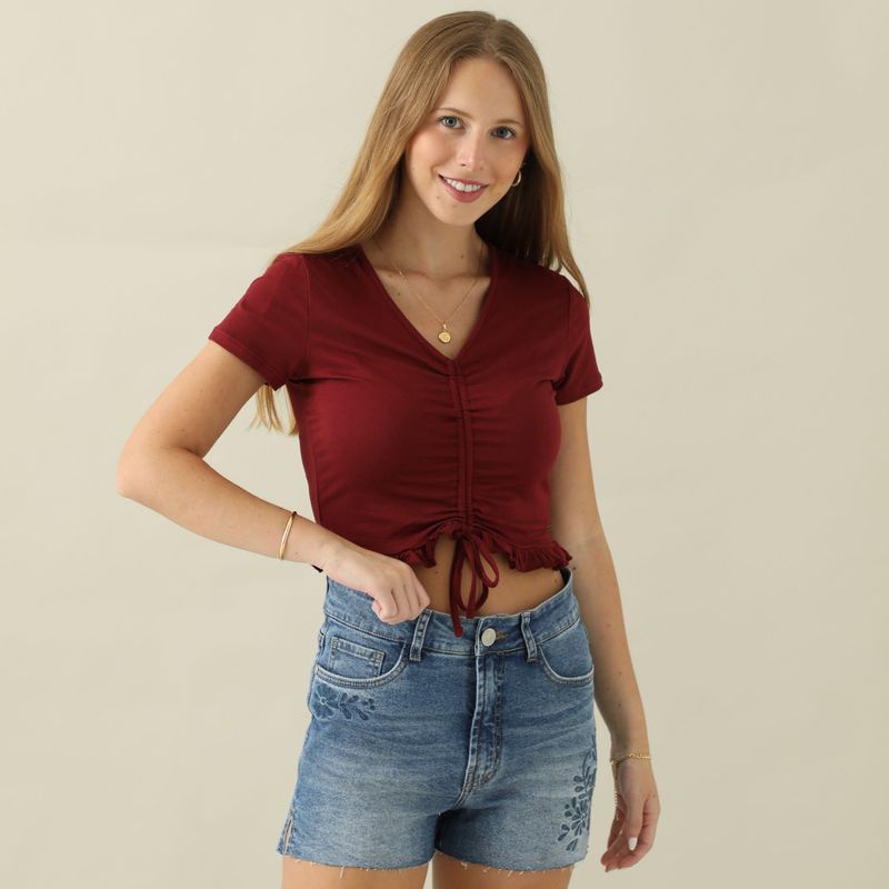 AMERICAN ABBEY - Polo Manga Corta Casual Mujer American Abbey