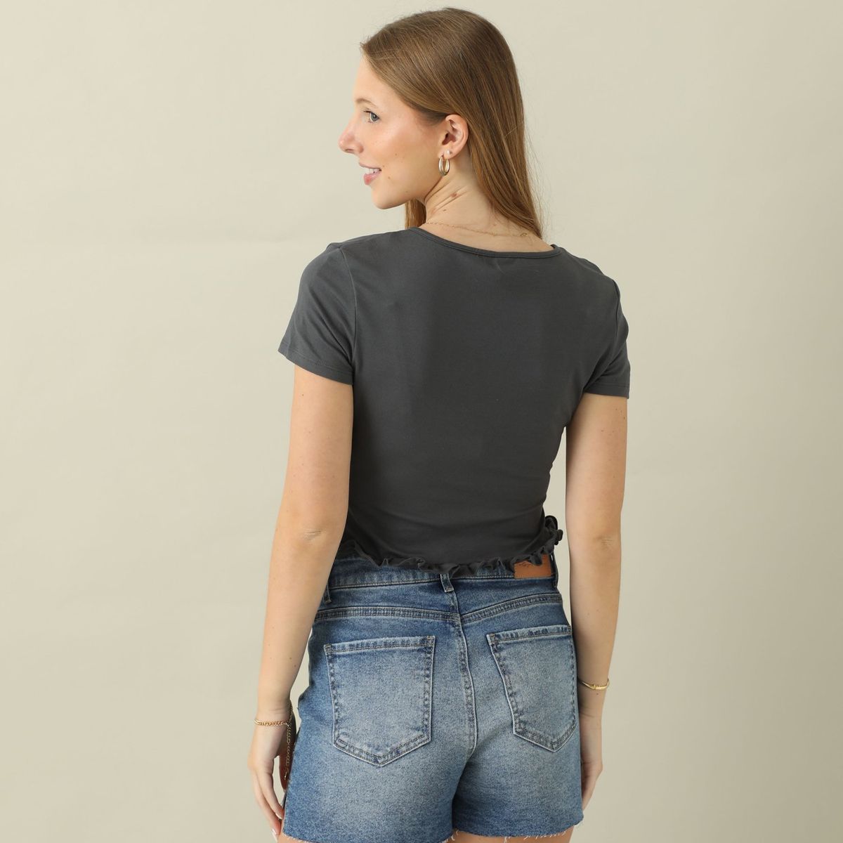 AMERICAN ABBEY - Polo Manga Corta Casual Mujer American Abbey