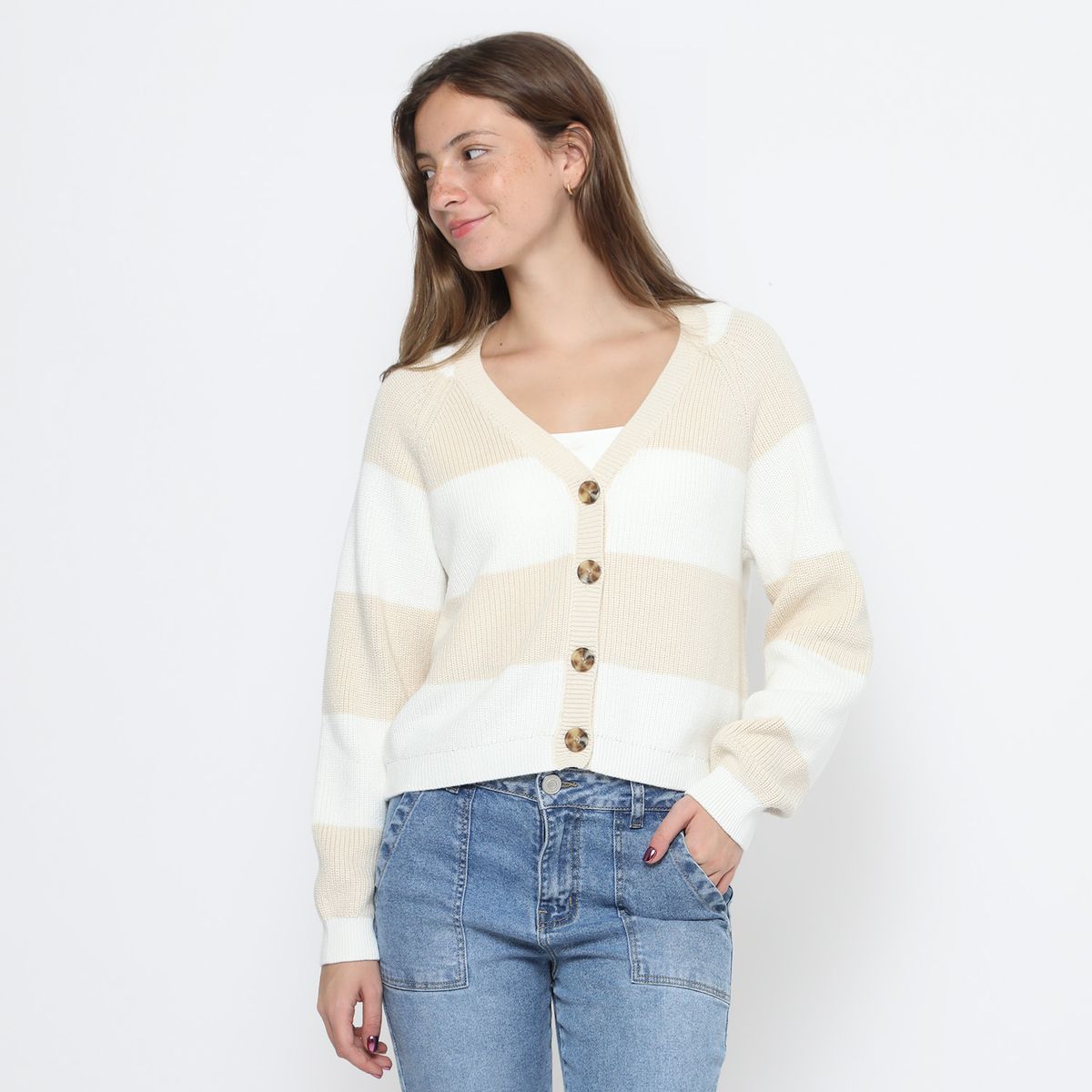 AMERICAN ABBEY - Cárdigan Algodón Mujer American Abbey