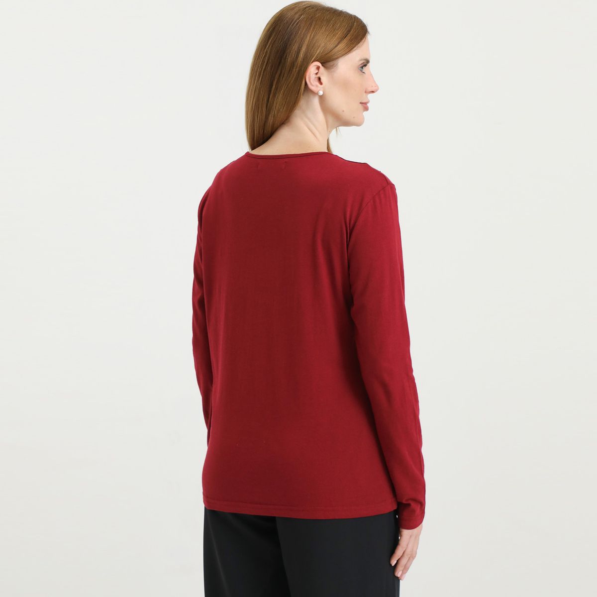 STEFANO COCCI - Polo Manga Larga 100% Algodón Mujer Stefano Cocci