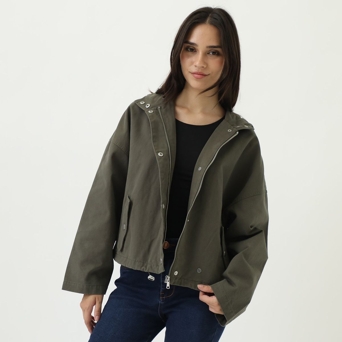 DENIMLAB - Casaca 100% Algodón Mujer Denimlab