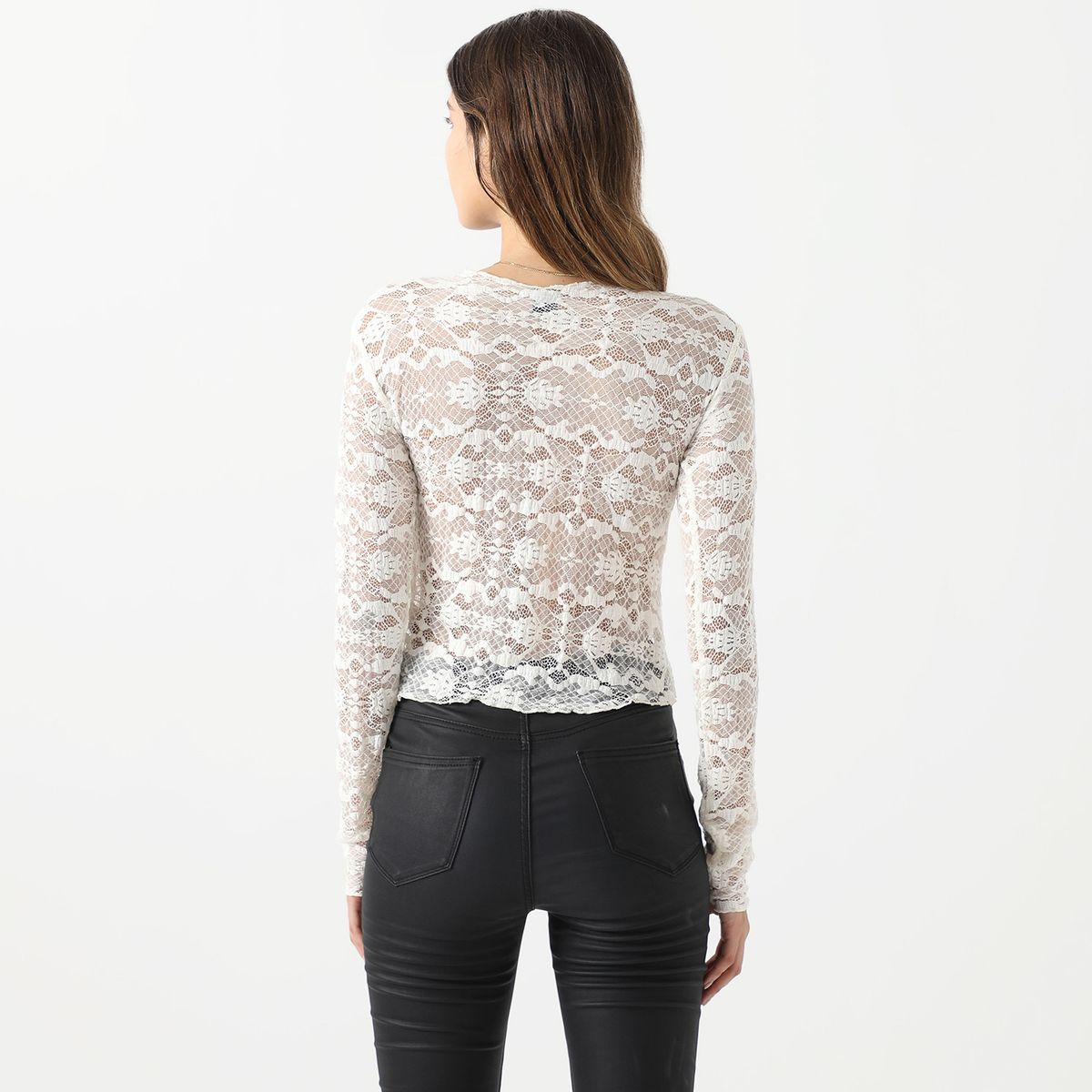 MOSSIMO - Polo Manga Larga Casual Mujer Mossimo