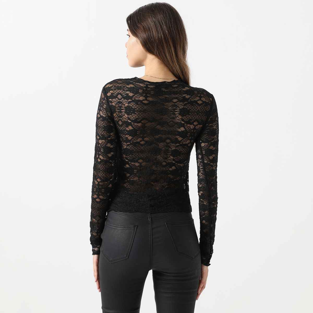 MOSSIMO - Polo Manga Larga Casual Mujer Mossimo