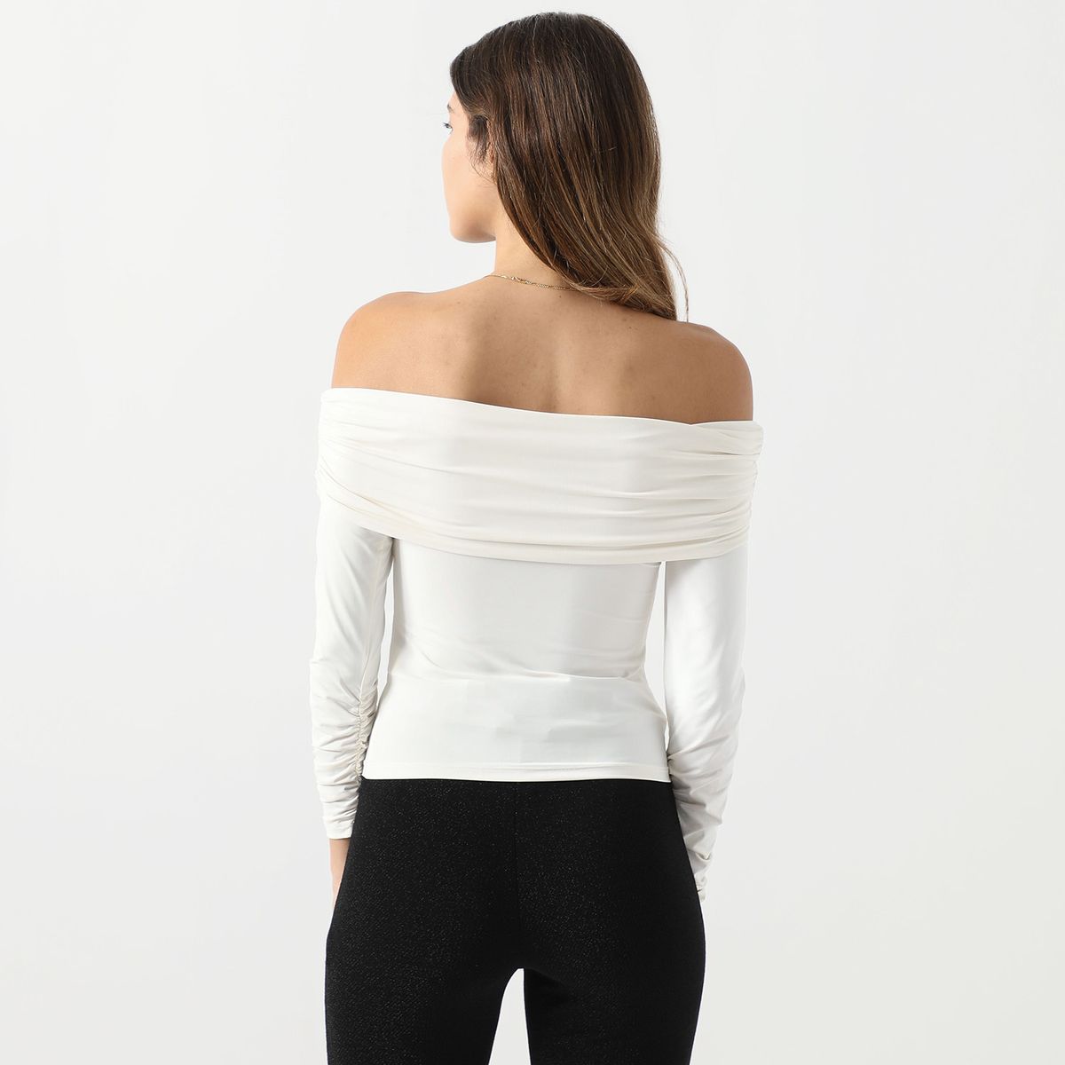 MOSSIMO - Polo Manga Larga Casual Mujer Mossimo