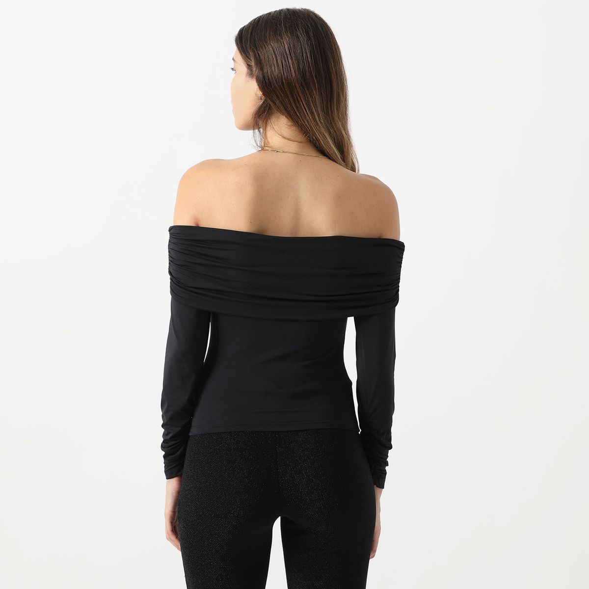 MOSSIMO - Polo Manga Larga Casual Mujer Mossimo