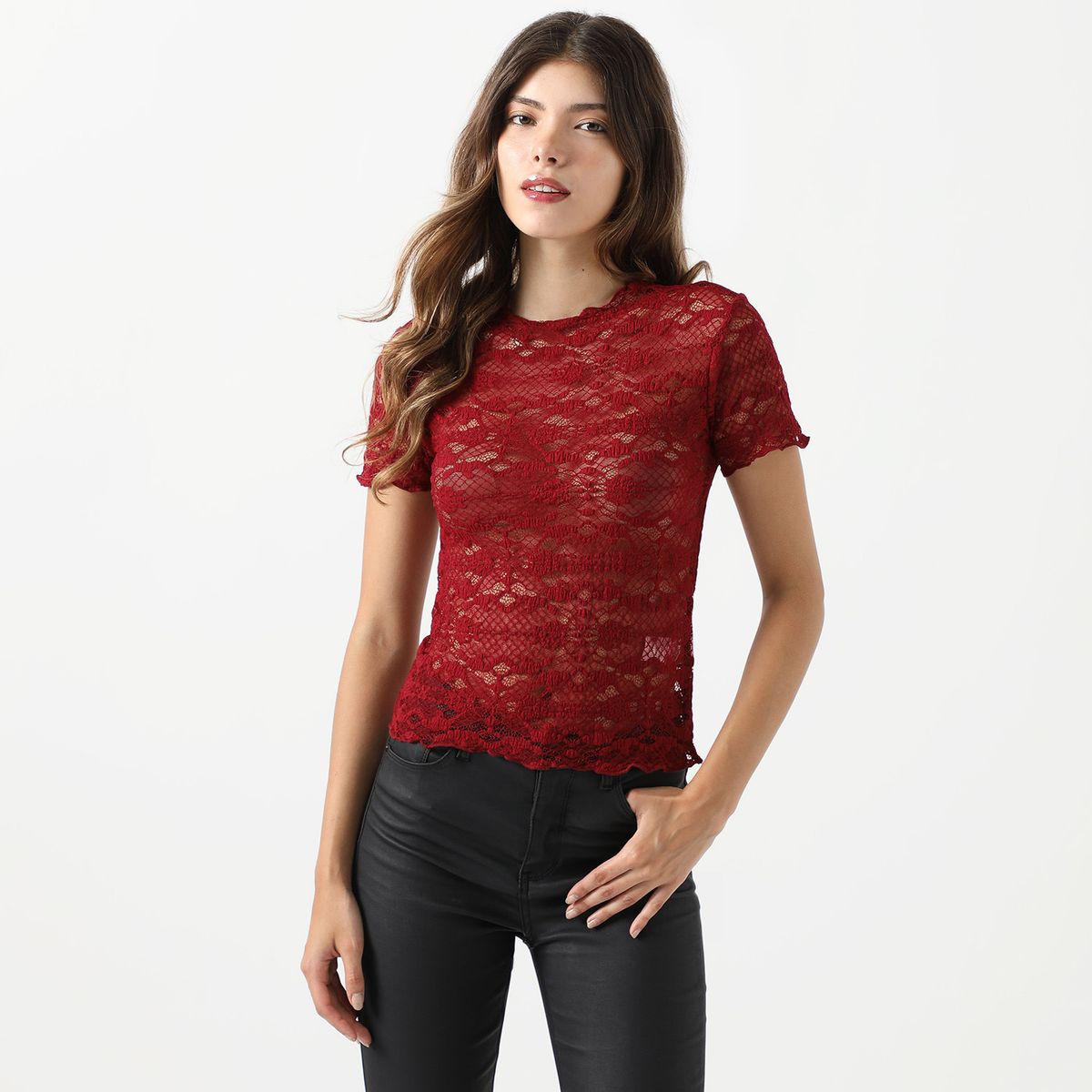 MOSSIMO - Polo Manga Corta Casual Mujer Mossimo
