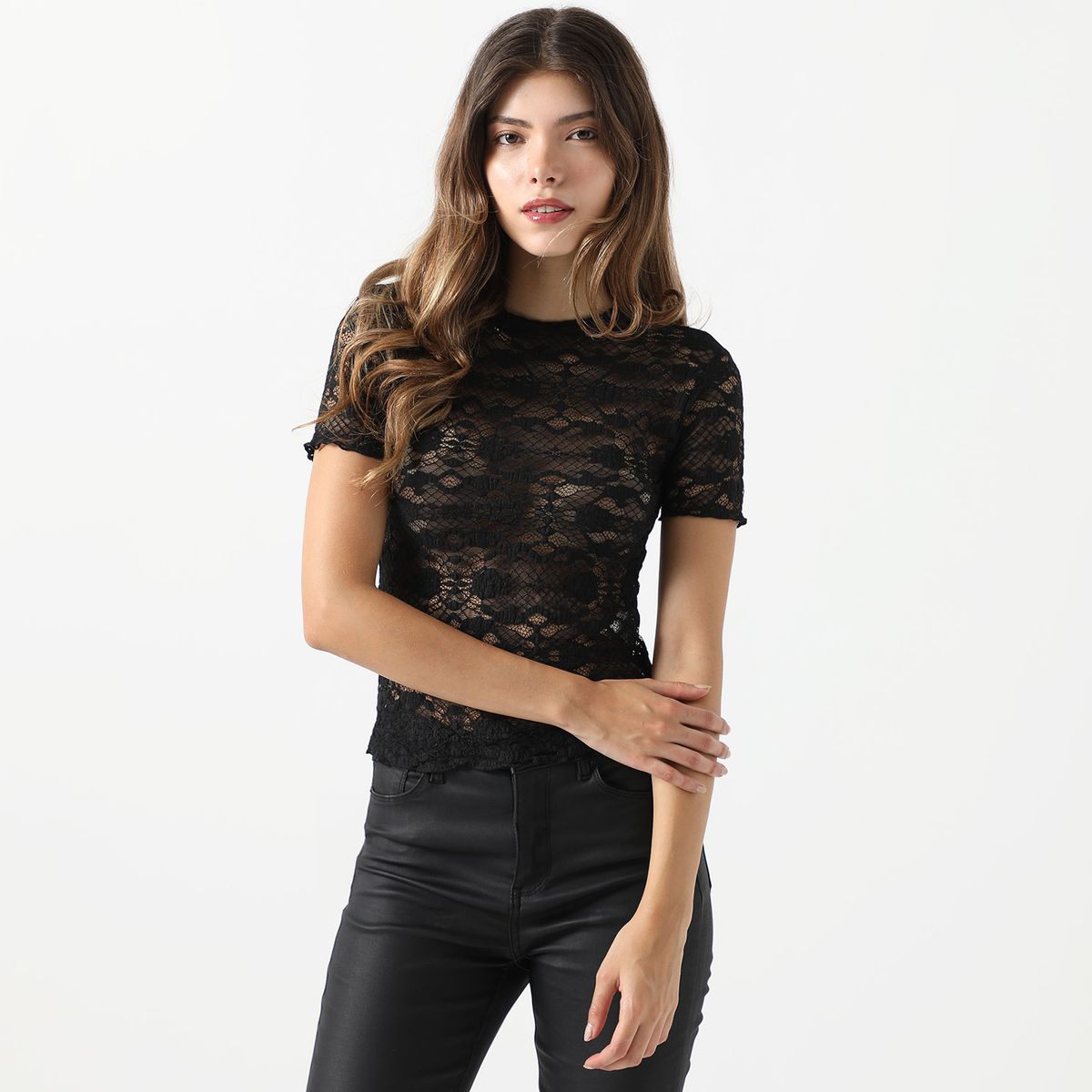 MOSSIMO - Polo Manga Corta Casual Mujer Mossimo