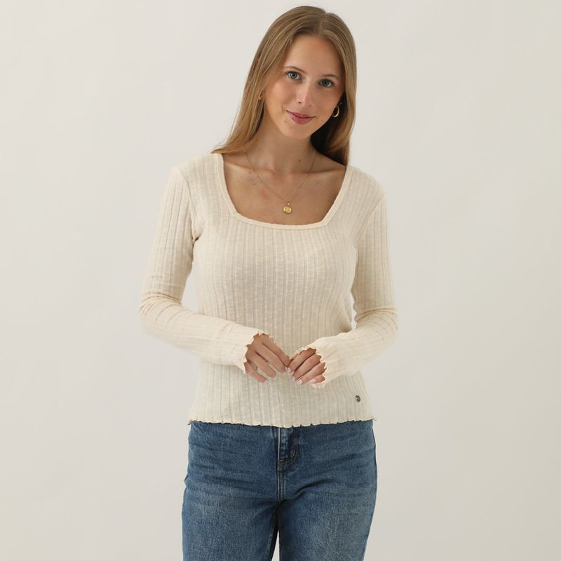 DOO AUSTRALIA - Polo Manga Larga Casual Mujer Doo Australia