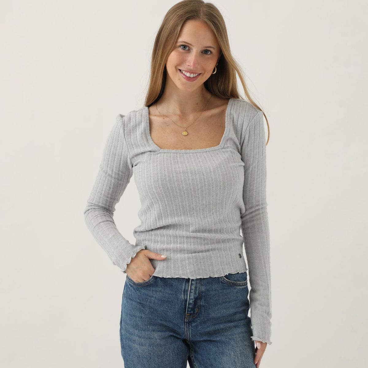 DOO AUSTRALIA - Polo Manga Larga Casual Mujer Doo Australia