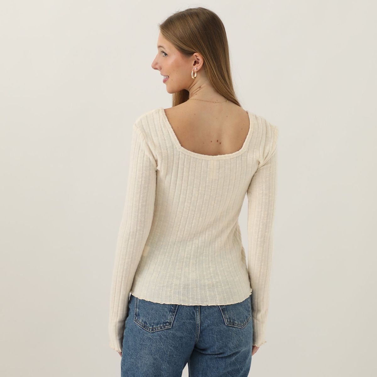 DOO AUSTRALIA - Polo Manga Larga Casual Mujer Doo Australia