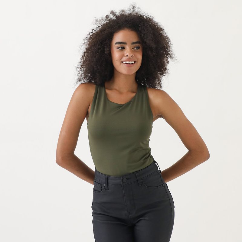 MOSSIMO - Body Sin Mangas Casual Mujer Mossimo