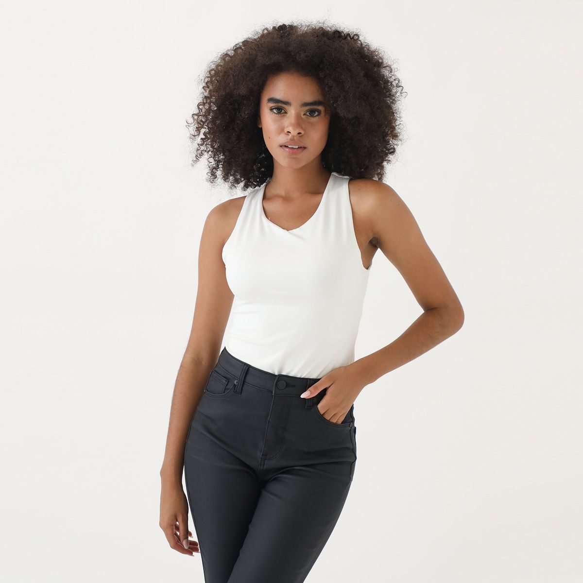 MOSSIMO - Body Sin Mangas Casual Mujer Mossimo