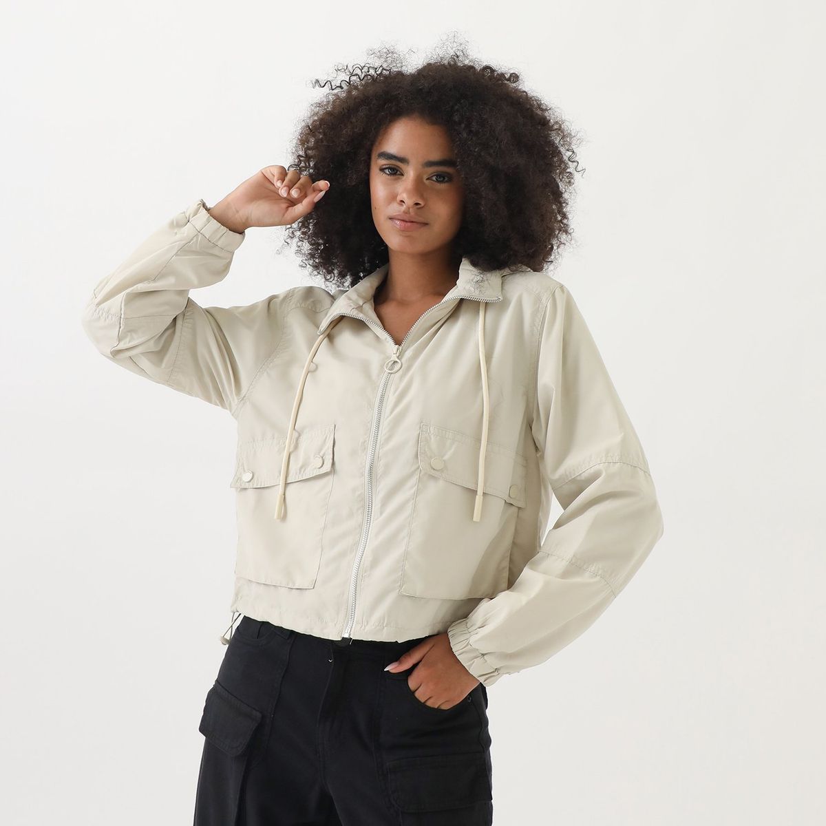 DENIMLAB - Cortaviento Casual Mujer Denimlab