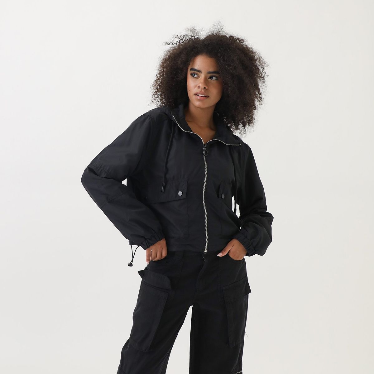 DENIMLAB - Cortaviento Casual Mujer Denimlab