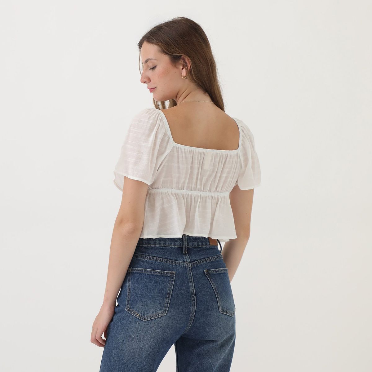 DOO AUSTRALIA - Blusa Manga Corta Casual Mujer Doo Australia