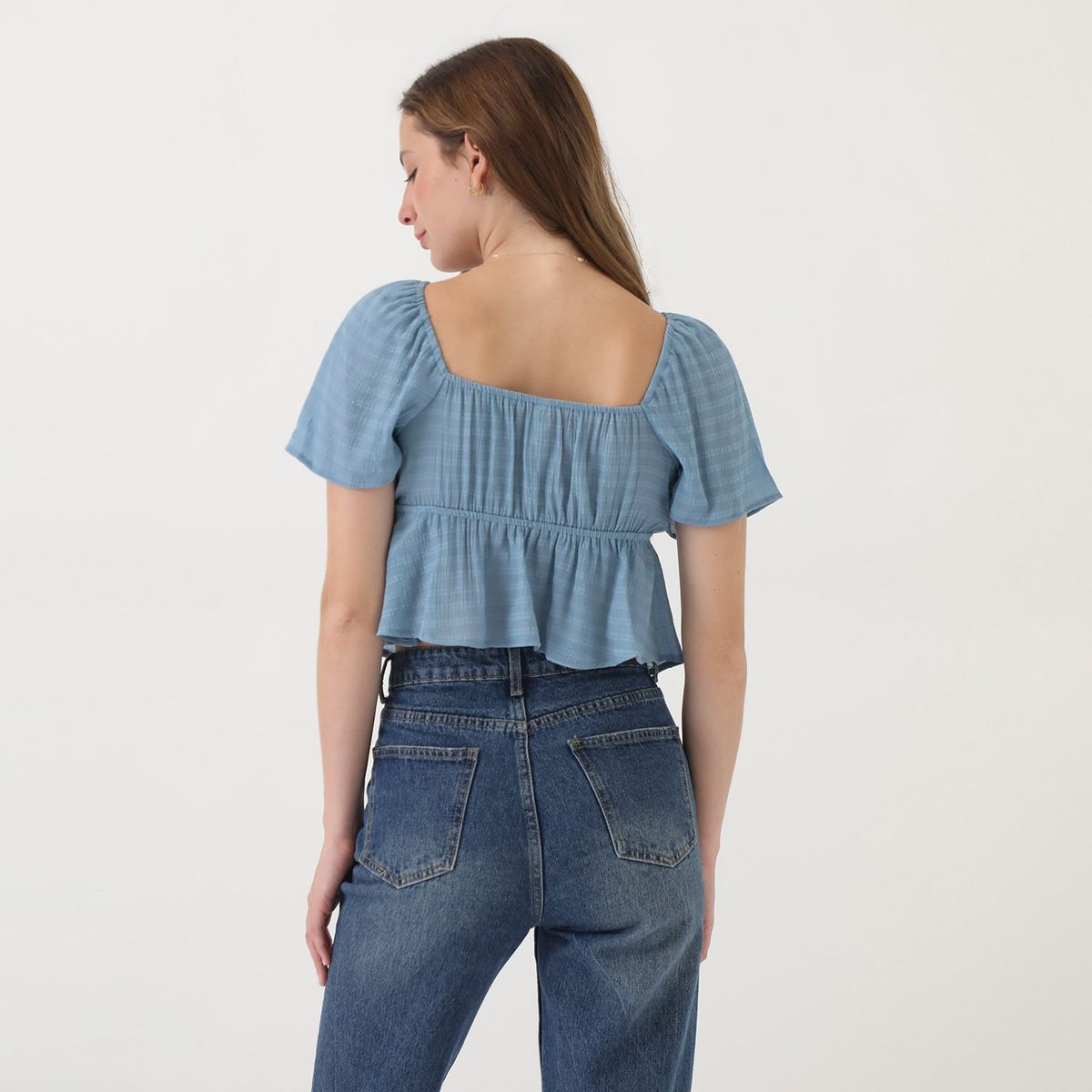 DOO AUSTRALIA - Blusa Manga Corta Casual Mujer Doo Australia