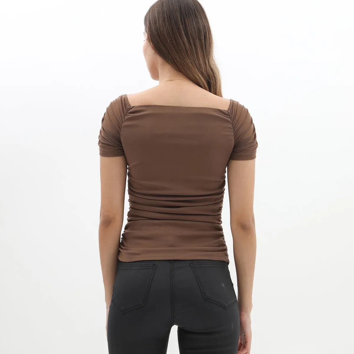 MOSSIMO - Polo Manga Corta Casual Mujer Mossimo