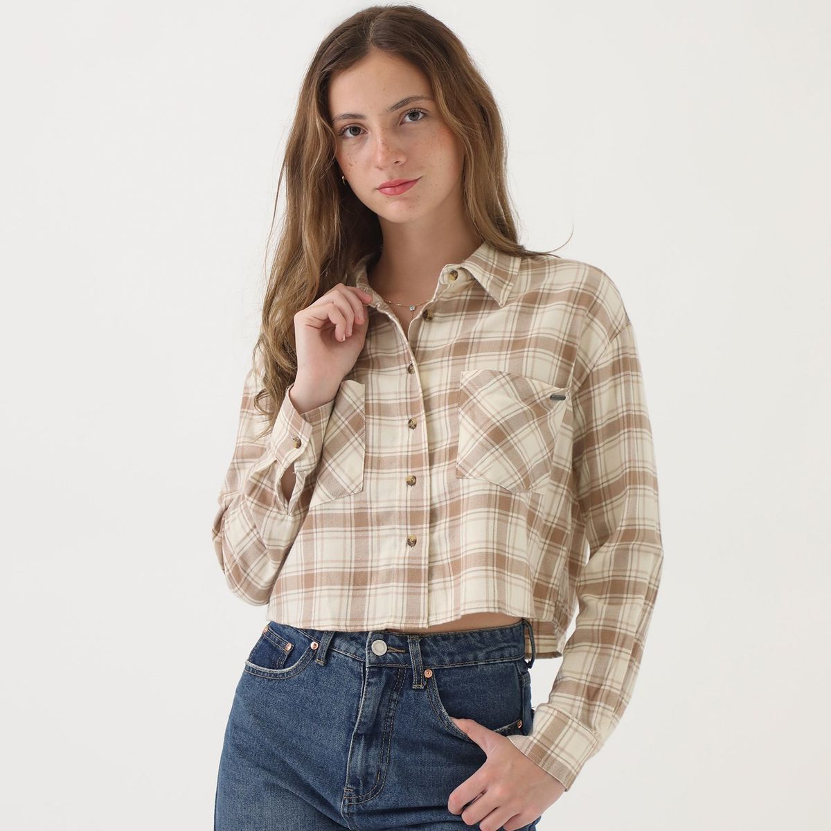 DOO AUSTRALIA - Blusa Manga Larga Algodón Mujer Doo Australia