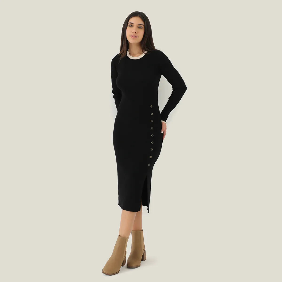 BASEMENT - Vestido Casual Mujer Basement