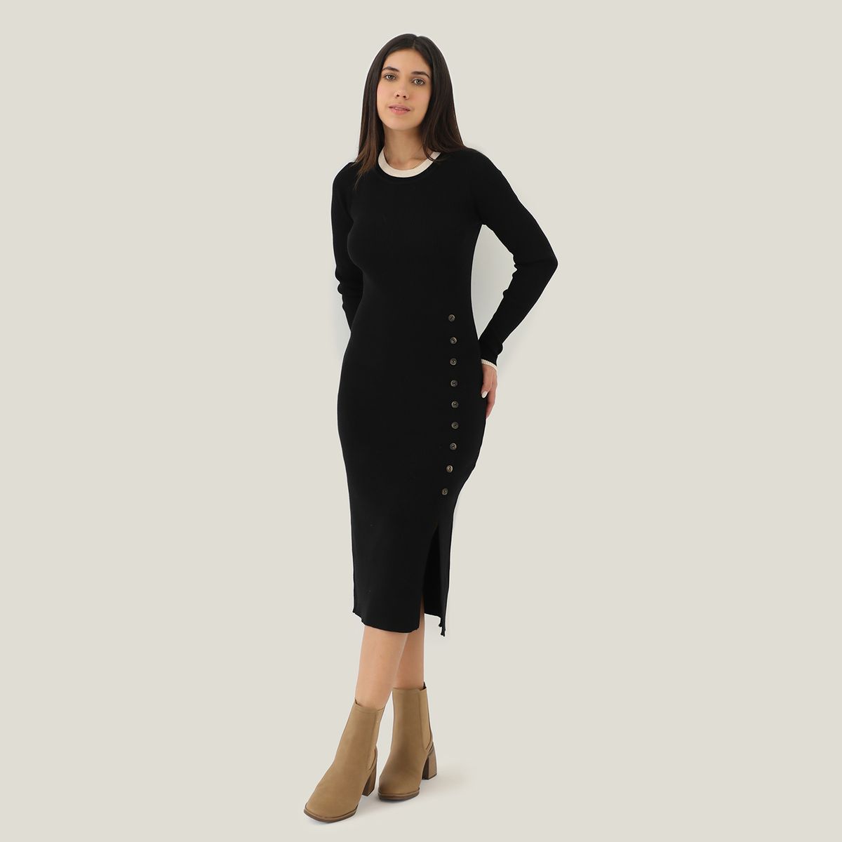 BASEMENT - Vestido Casual Mujer Basement