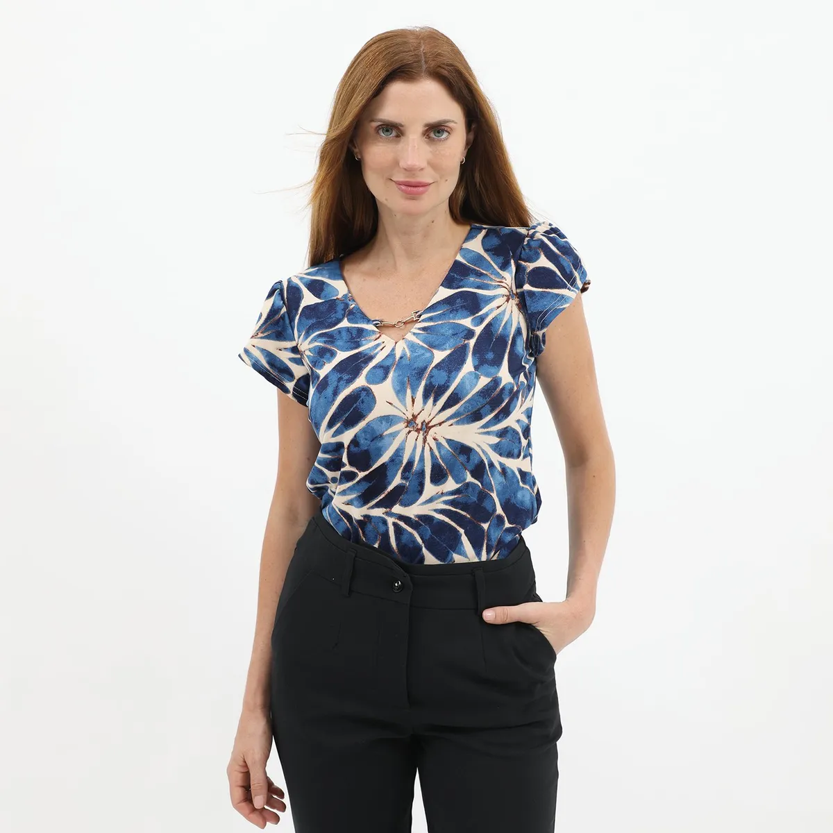 STEFANO COCCI - Polo Manga Corta Casual Mujer Stefano Cocci