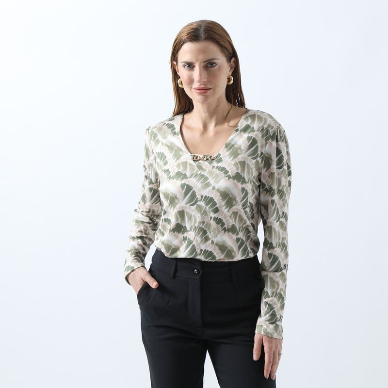 STEFANO COCCI - Polo Manga Larga Casual Mujer Stefano Cocci