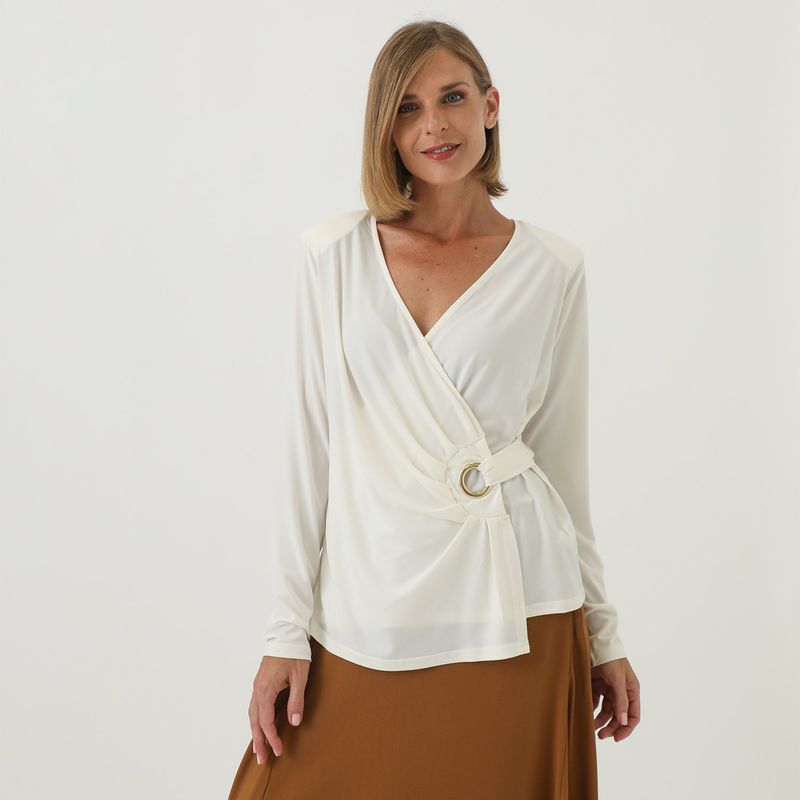 STEFANO COCCI - Polo Manga Larga Casual Mujer Stefano Cocci