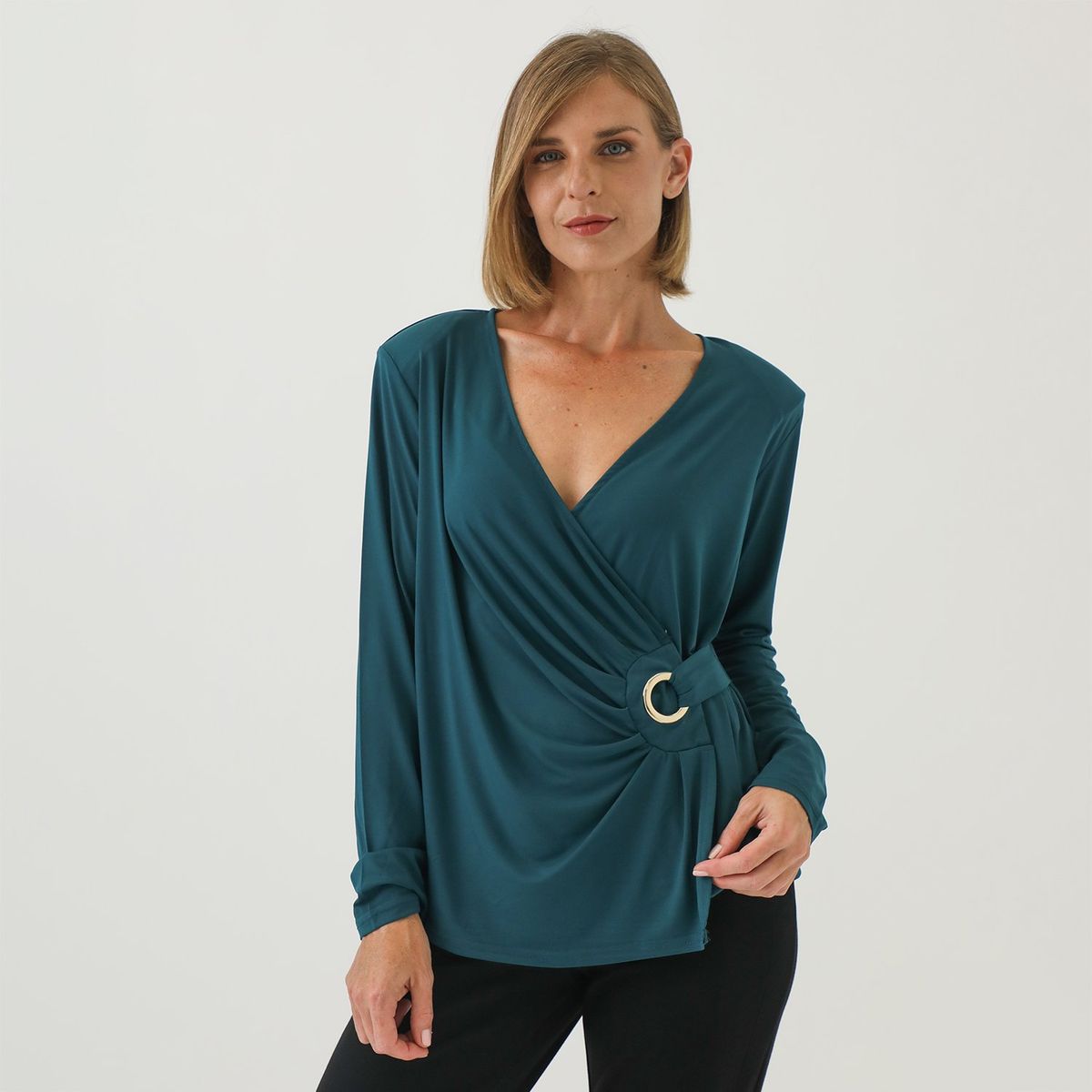 STEFANO COCCI - Polo Manga Larga Casual Mujer Stefano Cocci