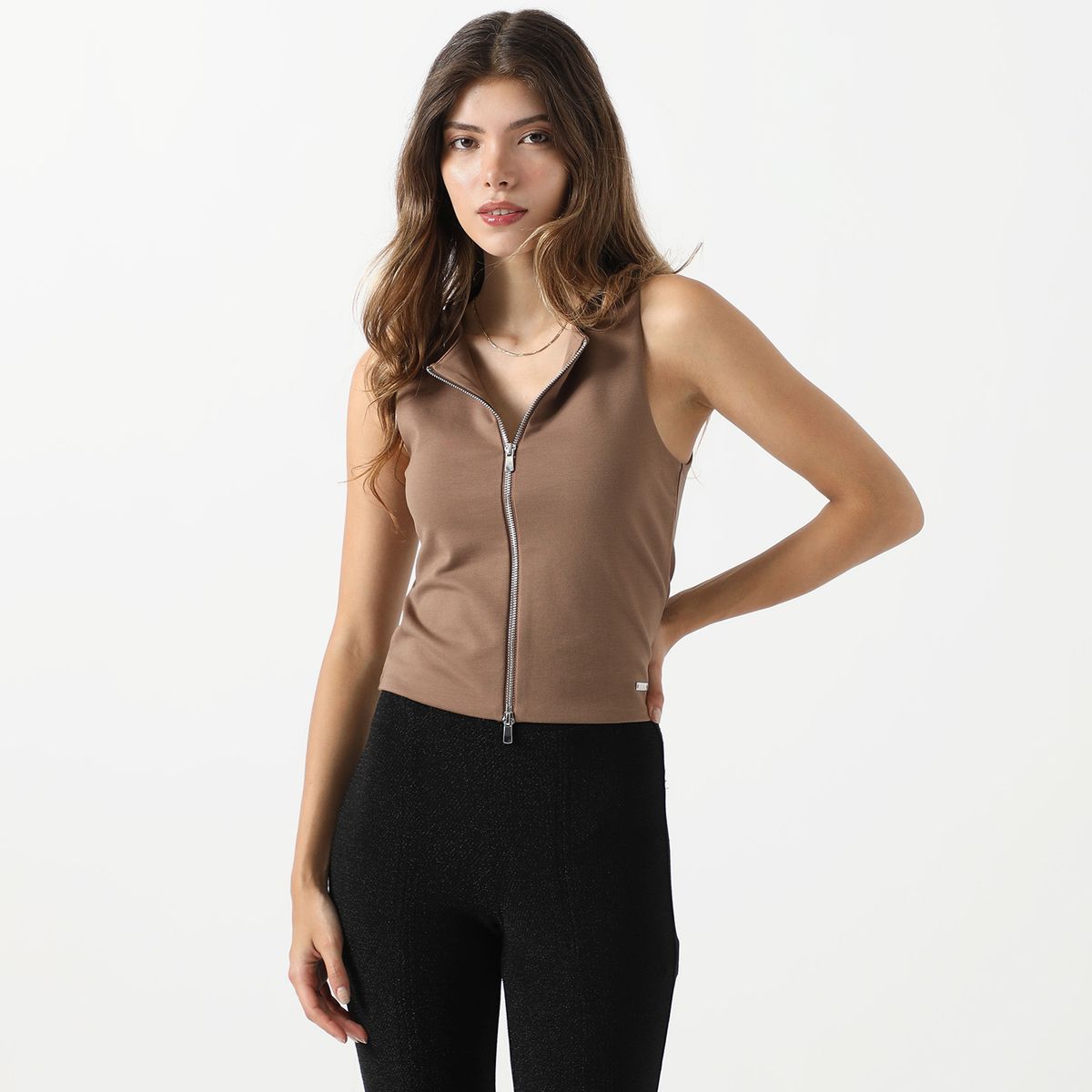 MOSSIMO - Top Sin Mangas Casual Mujer Mossimo