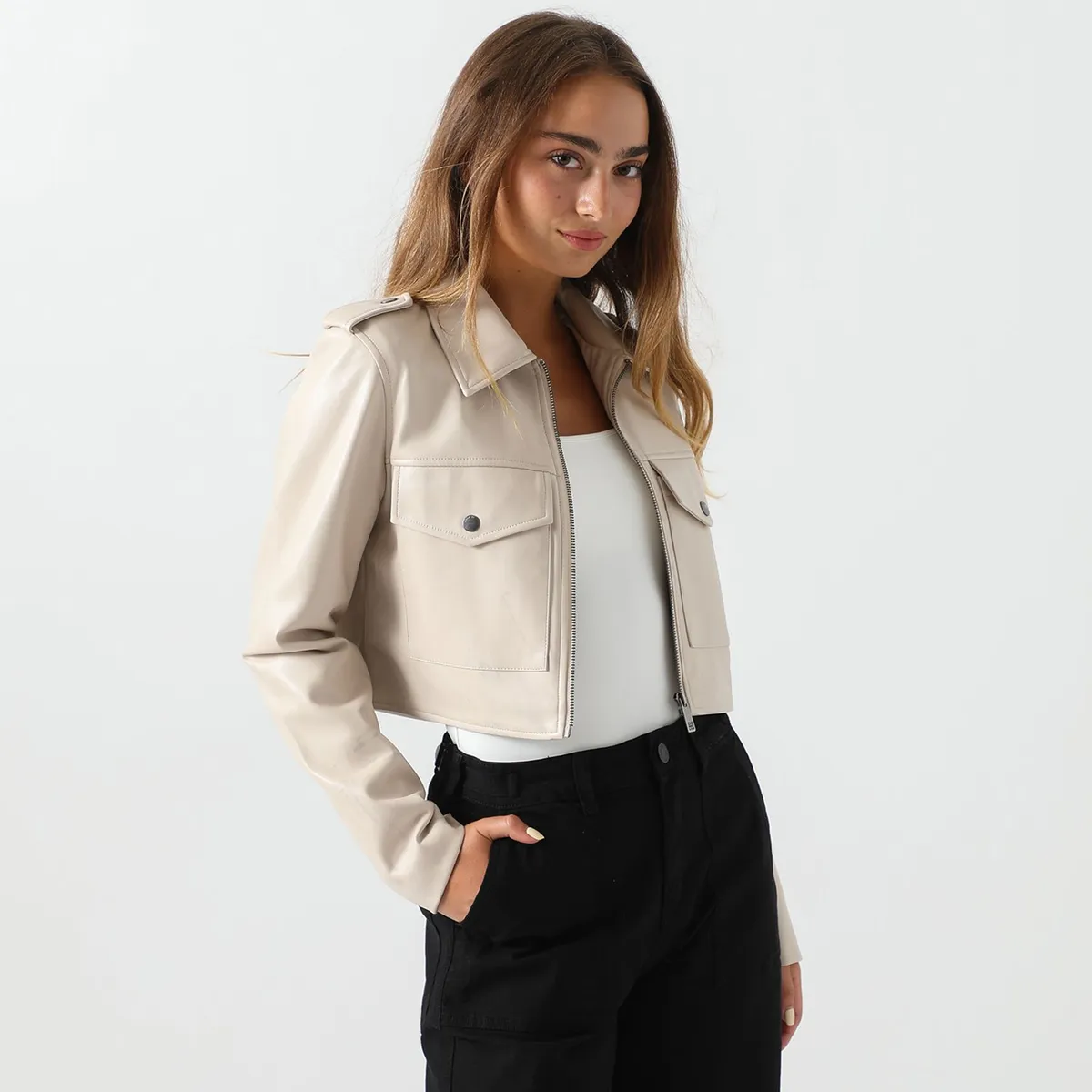 DENIMLAB - Casaca Casual Mujer Denimlab