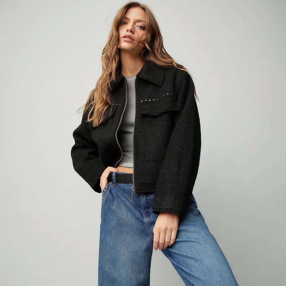 DENIMLAB - Casaca Casual Mujer Denimlab