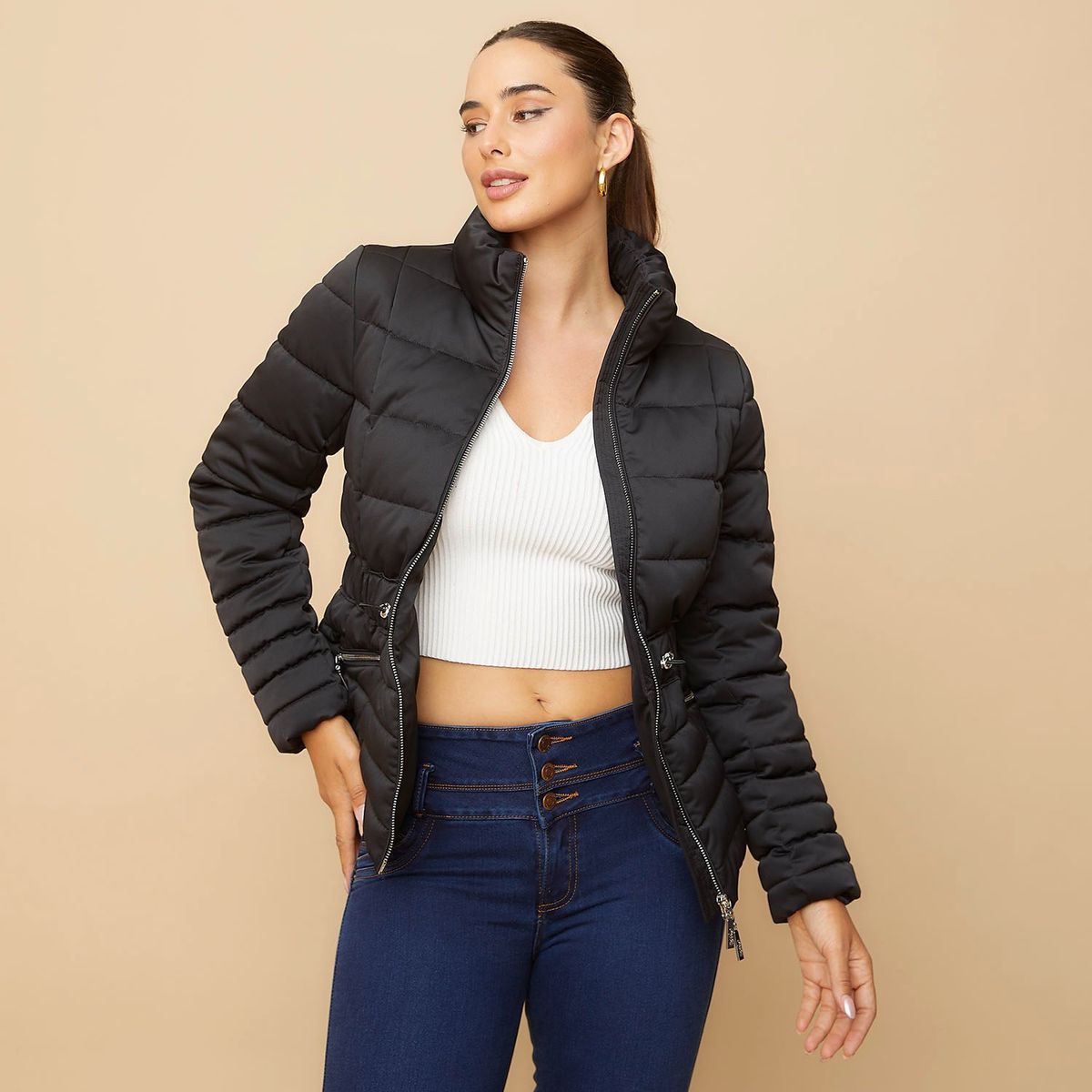 MOSSIMO - Abrigo Casual Mujer Mossimo