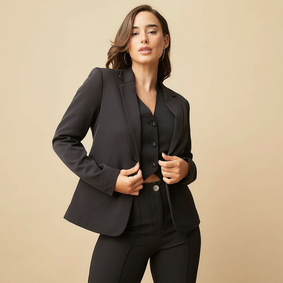 MOSSIMO - Blazer Casual Mujer Mossimo