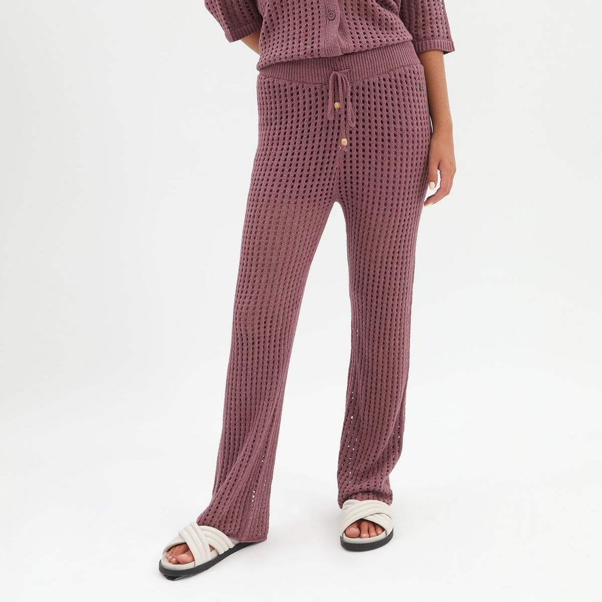 DENIMLAB - Pantalón Calado Mujer Denimlab