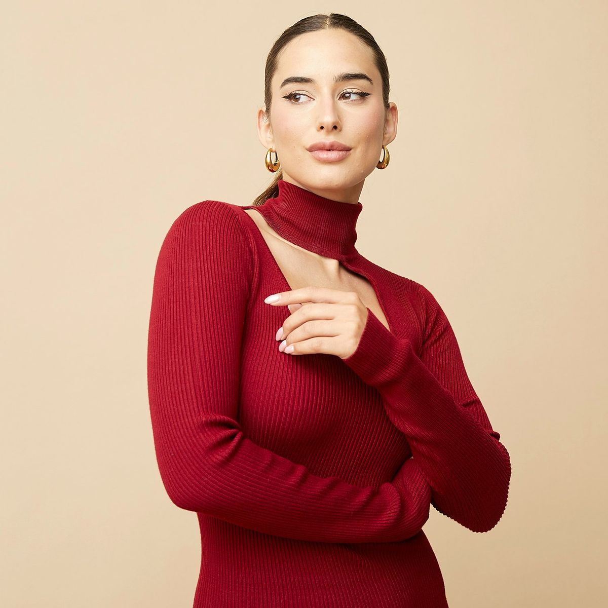 MOSSIMO - Vestido Largo Casual Mujer Mossimo