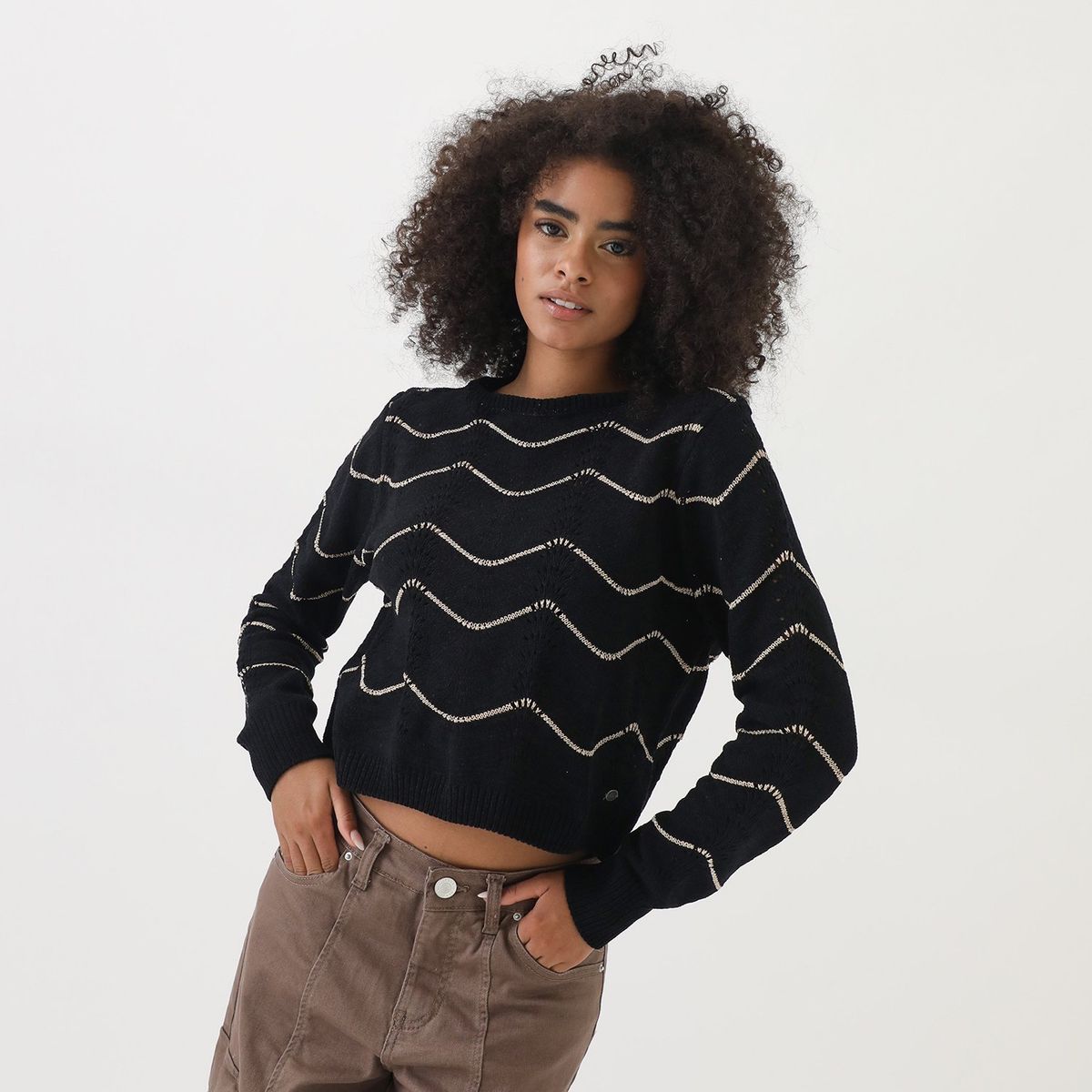 DENIMLAB - Chompa Casual Mujer Denimlab