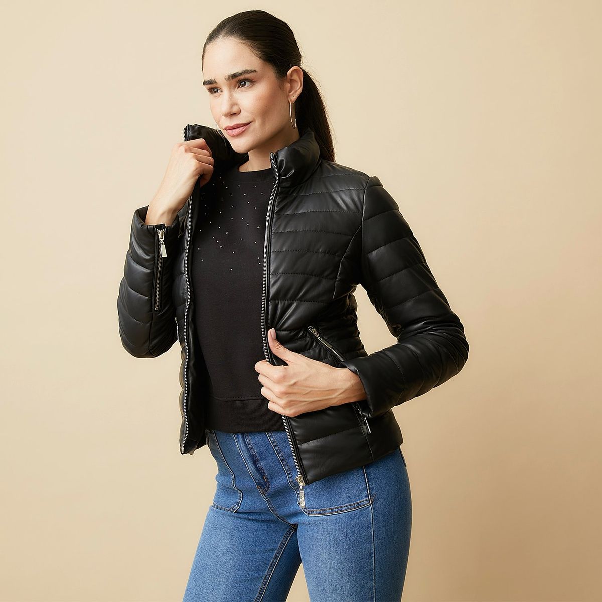MOSSIMO - Abrigo Casual Mujer Mossimo