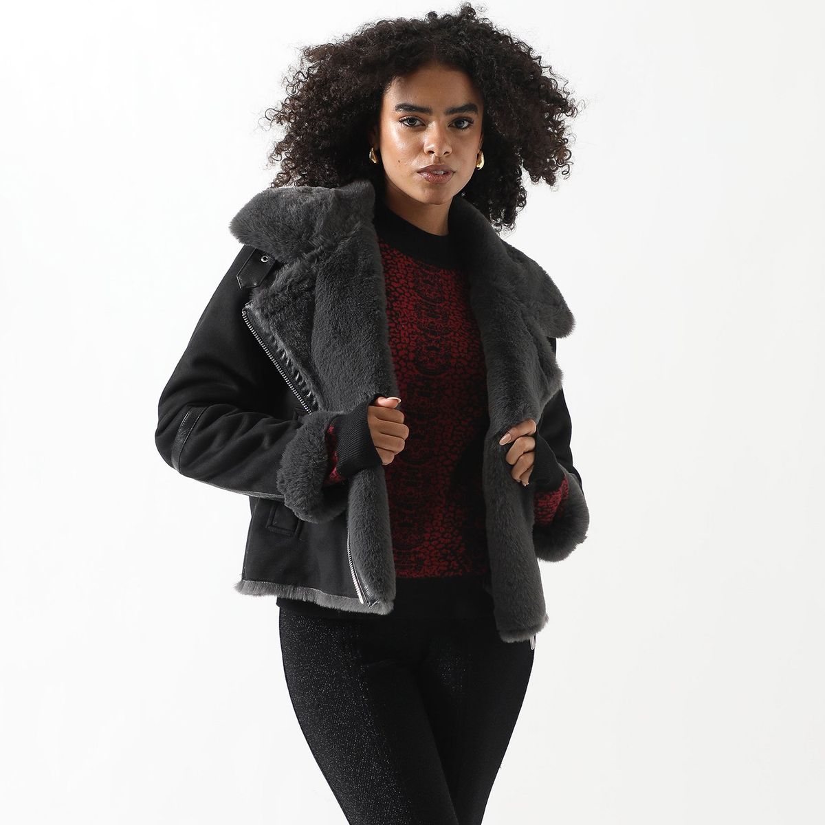 MOSSIMO - Casaca Casual Mujer Mossimo